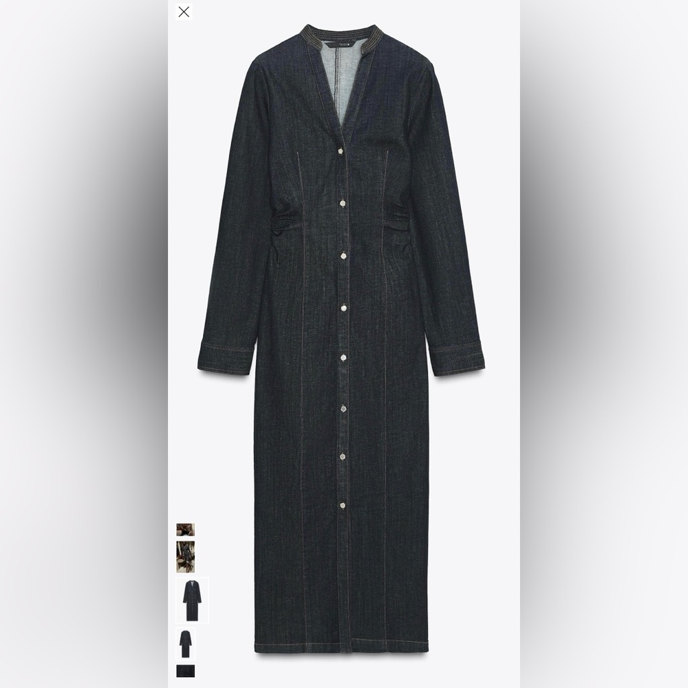Zara Denim Dress XL